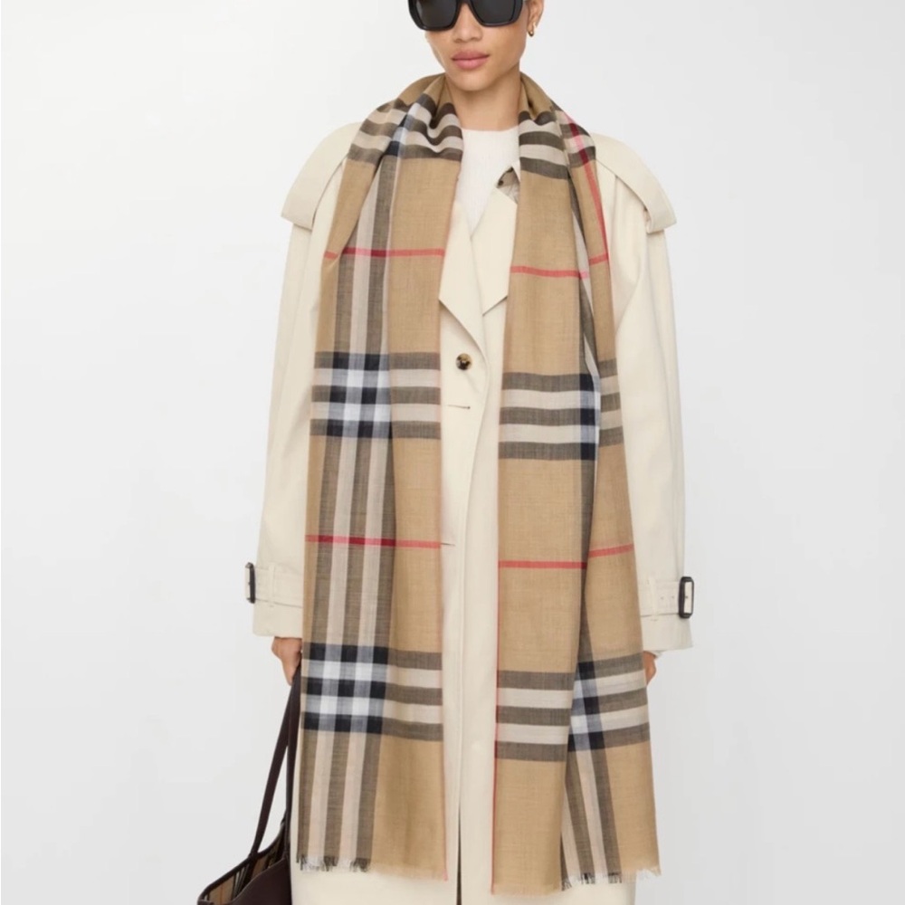 Burberry Plaid Scarf